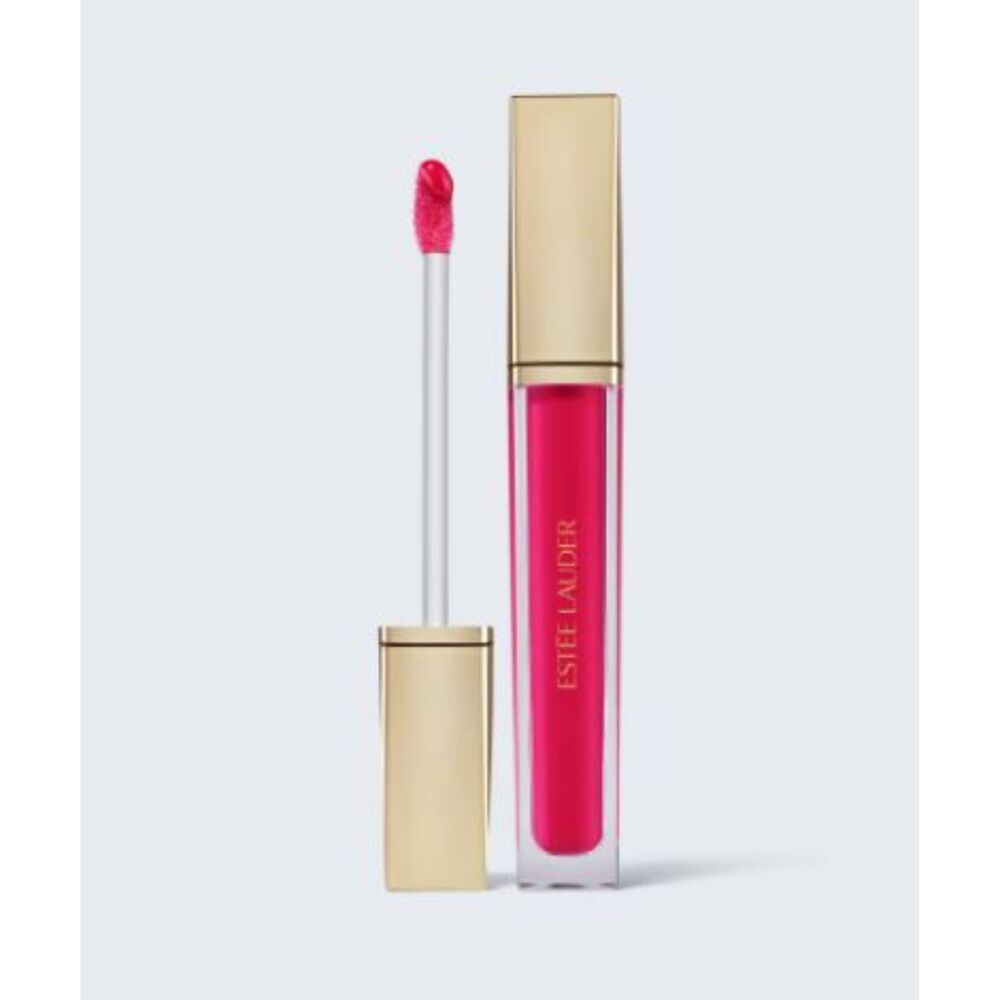 NIB Estēe Estee Lauder Pure Color Glossy Pout Lip Oil – 01 Raspberry Squeeze